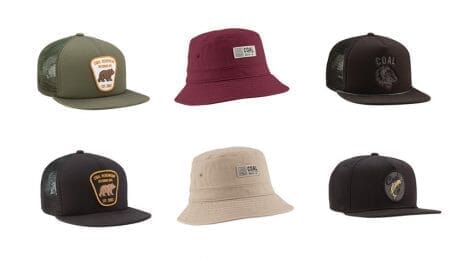 COAL's hats and caps shine with the pride of a brand specializing in headwear.