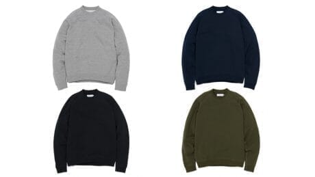 This is the one to start buying for fall and winter! The Loop Wheeler x Graph Paper big sweatshirt is now available in khaki.