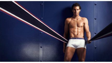 Nadal came to Tommy Hilfiger's underwear campaign again this year!