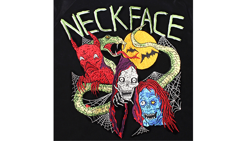 一点物 NECKFACE ネックフェイス 直筆 原画 アート作品 パラダイストウキョウの一周年記念は、ネックフェイスの