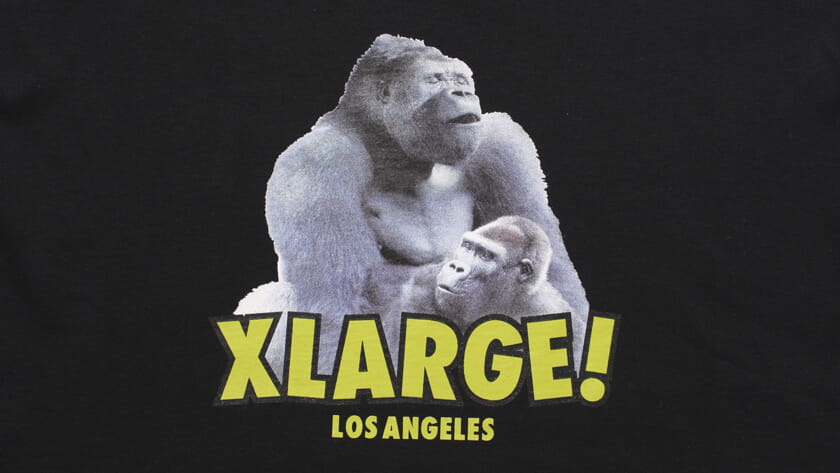 ゴリラ×ゴリラの野性味溢れるコラボ！？ XLARGE®が人気のあいつ