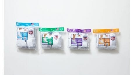 Everyone knows the fruit symbol. The Fruit of the Loom pack is more than just T-shirts.