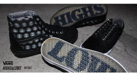 Special item with Vans Bolt to celebrate the 10th anniversary of HIGHS & LOWS.