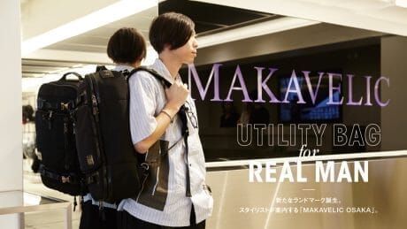 A new landmark is born. Stylists guide you to "MAKAVELIC OSAKA".