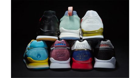 ディアドラと人気スニーカーセレクトショップのコラボレーション。カラフルでスポーティなアイテムにご注目を。