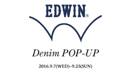 A rare pop-up store is now open where you can get Edwin's premium line.