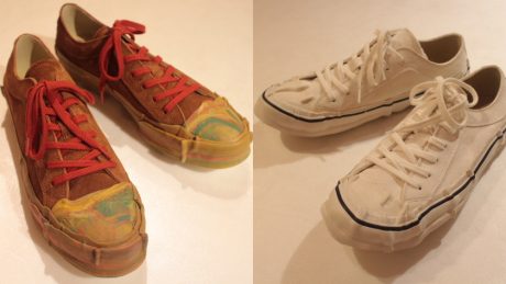 Avant-garde shoes . Expo" of men's shoes was held at Isetan Shinjuku.