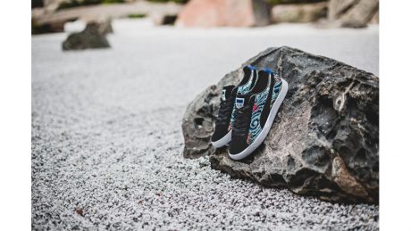 タトゥーの入ったプーマクライド。和のエッセンスが効いた一足の登場です。
