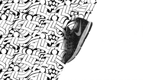 アートなランニングギア、あります。ナイキに。