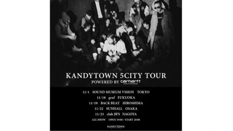 今、最高にクールなヤツら。KANDYTOWNの全国ツアーがスタート！