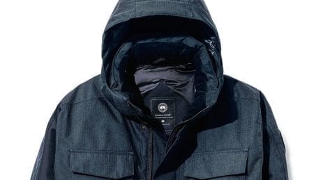No left arm patch! New outerwear from Canada Goose.