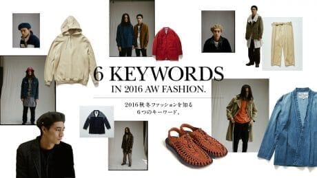 Six keywords to know 2016 fall/winter fashion.