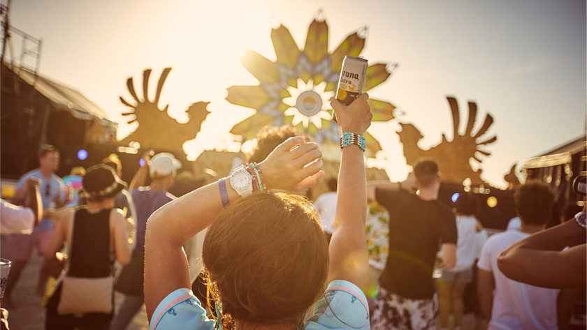 Corona Rave Watch the sunset with a beer in hand. Corona's party will be held in ...