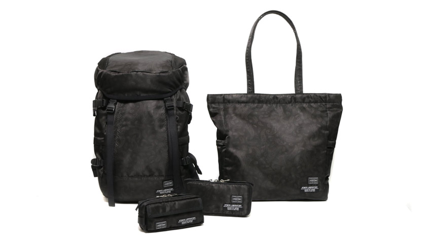 PORTER タンカー ショルダーバッグ atmos オーバル型 ペイズリー柄 PORTER タンカー ショルダーバッグ atmos オーバル型 ペイズリー柄