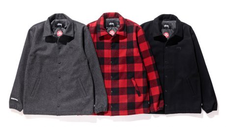 Cold winds are nothing to worry about. Stussy has come up with a windproof coach jacket.