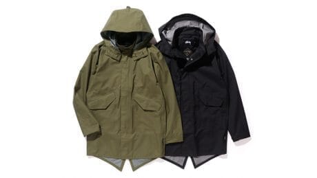 雨の日はコレに決まり。ステューシーよりゴアテックス®仕様のフィッシュテールジャケットがリリース。
