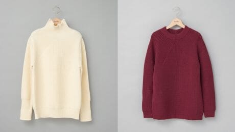 ニットを買うと、ニットキャップがついてくる？バトナーのフェア、スティーブン アランで開催中。