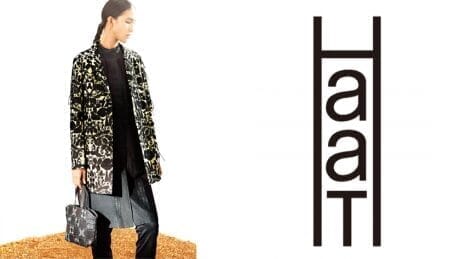 Beautiful textiles depicting satoyama scenes from HaaT's Spring/Summer 2017 collection.