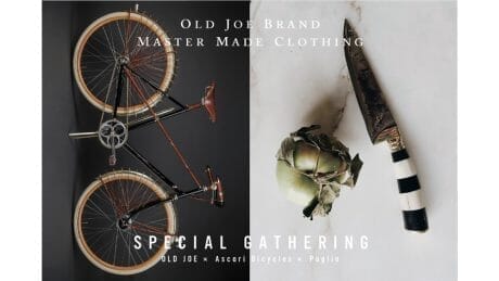 You can only see and buy it here. Old Joe's very valuable bicycles and knives.