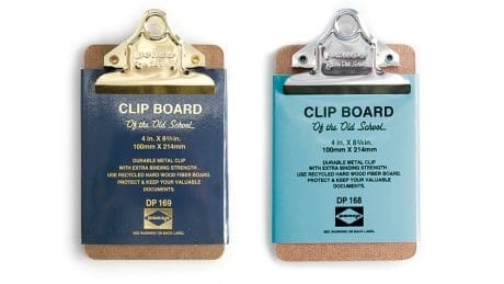 It can be used in various ways depending on your ideas. Penco has released a mini-sized clipboard.