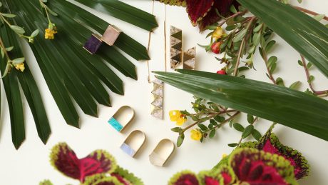 A special market organized by born jewelry featuring creations from Yamanashi.