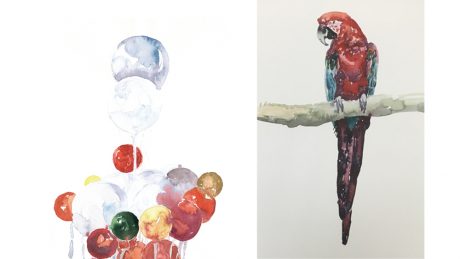 Takeshi Masada's drawing exhibition "Oo, unu to ono no tsukkiai" will be held.