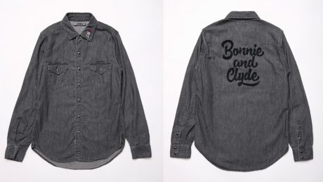 Mine Denim and Hysteric Glamour have created a limited-edition denim shirt .