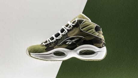 リーボック クエスチョンミッドにカモ柄のコラボレーションモデルが誕生！