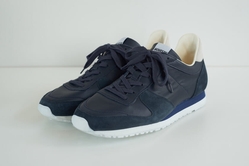 The Nuance x Novesta sneaker clad in fine leather is a versatile pair that covers the spectrum from dress to casual wear. news HOUYHNHNM Huinamu
