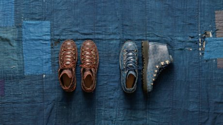 ダナーとファンダメンタルが共作した、和洋折衷のアウトドアブーツ。