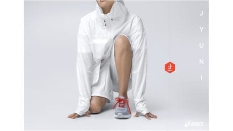 アシックスによるコンセプチュアルなパフォーマンスアパレル「JYUNI」、デビュー。