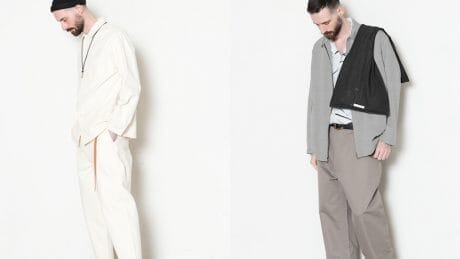 絶妙な色使いが印象的。スティーブン アランの2017年春夏コレクション。