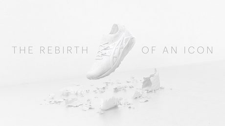Asics Tiger's iconic sneaker is reborn in knit material. The intensely cool visual movie is also a must-see.