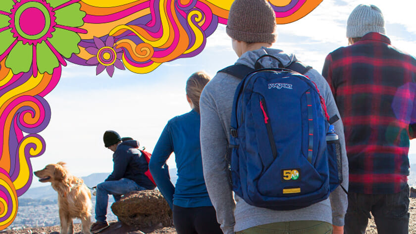 Jansport celebrates its 50th anniversary with a limited edition of 50 backpacks. news HOUYHNHNM Hui Nam