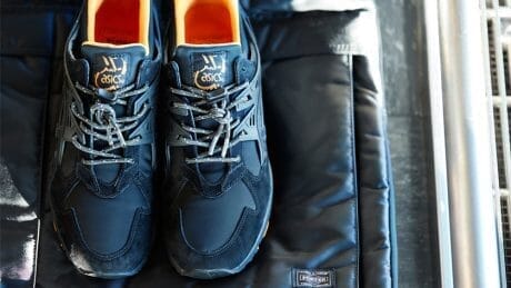 A moving collaboration that incorporates the beloved "that fabric" into shoes.