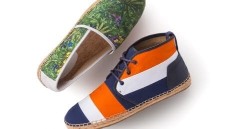 アグ®とホワイトマウンテニアリングのコラボシューズ。カラーリングやパターンが一足先に夏をお届け！