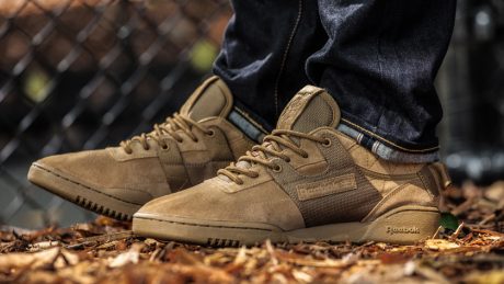 リーボック クラシックの名品「ワークアウト」がミリタリーなよそおいでリリース。