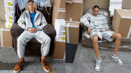 Rebellion and dignity . Sport and mode . Alexander Wang's reimagining of adidas.