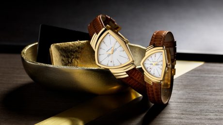ハミルトンベンチュラ60周年記念モデル ベンチュラ60周年記念 待望のゴールドベンチュラ復活です
