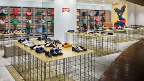 , a new store in Camper, designed by architectural designer Tsune Nagasaka.