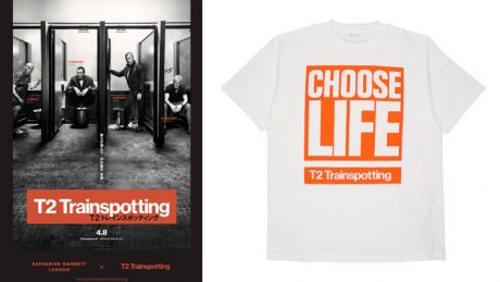 トレインスポッティング好きは必見。キャサリン ハムネットとのコラボには、あの言葉があしらわれます。
