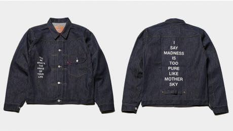 リーバイス®のトラッカージャケットをアンダーカバーがカスタマイズ。