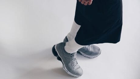 シックな見た目で履きやすい。MIZUNO1906のメモリアルシューズがイケてます。