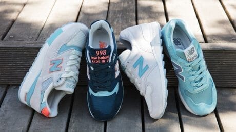 女性の足元を爽やかに飾る、「1400」と「998」の新作。