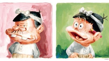 「春のビチュツ展」で天才バカボン、もーれつア太郎の50周年を祝いましょう。