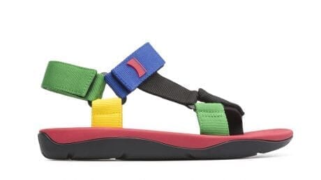 Let's welcome summer. I would suggest the "Match" sandals by Camper.