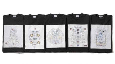 ハイコンテクストかつインパクト抜群。C.Eが放つ田名網敬一 × オリバー・ペインのアートT。