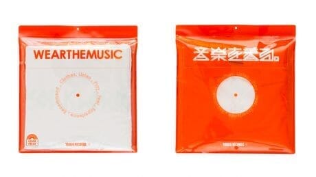 What is the "WEARTHEMUSIC" genre T, apparel by Tower Records.