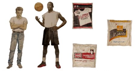 ヘインズのパックTを愛した世界的大スターたち。