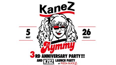 PIZZA SLICE2にガールズ大集合。KaneZとAymmyのコラボレーション。